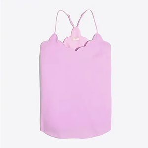 JCrew: Scalloped cami top